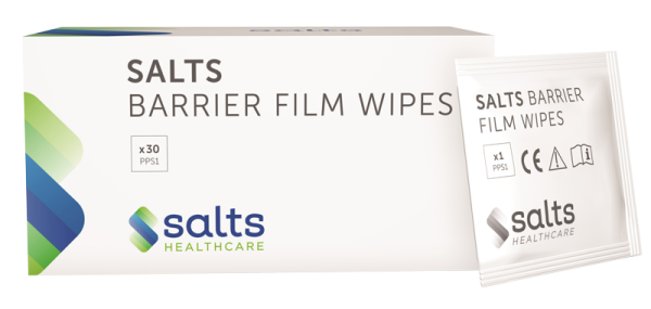 Salts Barrier Film Wipes